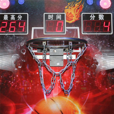 Arcade Basketball Game Machine Electronic / Luxury Basketball Hoop Arcade Game